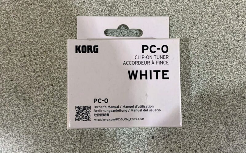 【新品】KORG PC-0 ギター/ベース用 クリップチューナー