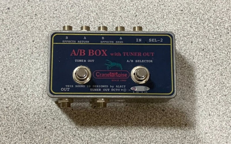 【中古】ALBIT Cranetor toise A/B BOX EITH TUNER OUT  SEL-1